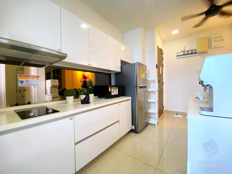 Service Residence for Rent at H2O Residences - Sky Lim - Kitchen - PropertyGuru.com.my