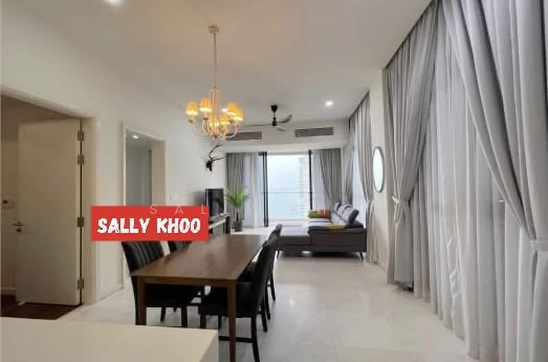 Condominium for Rent at Setia V Residences - Sally Khoo - Living Room - PropertyGuru.com.my