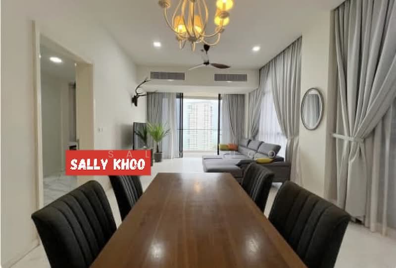 Condominium for Rent at Setia V Residences - Sally Khoo - Living Room - PropertyGuru.com.my