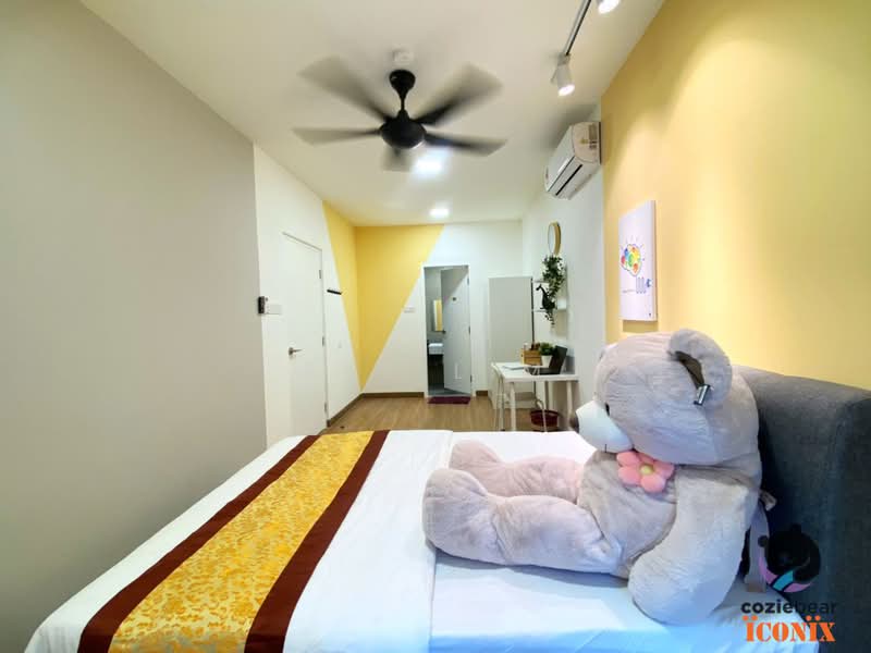 Service Residence for Rent at AraTre' Residences - Sky Lim - Bedroom - PropertyGuru.com.my