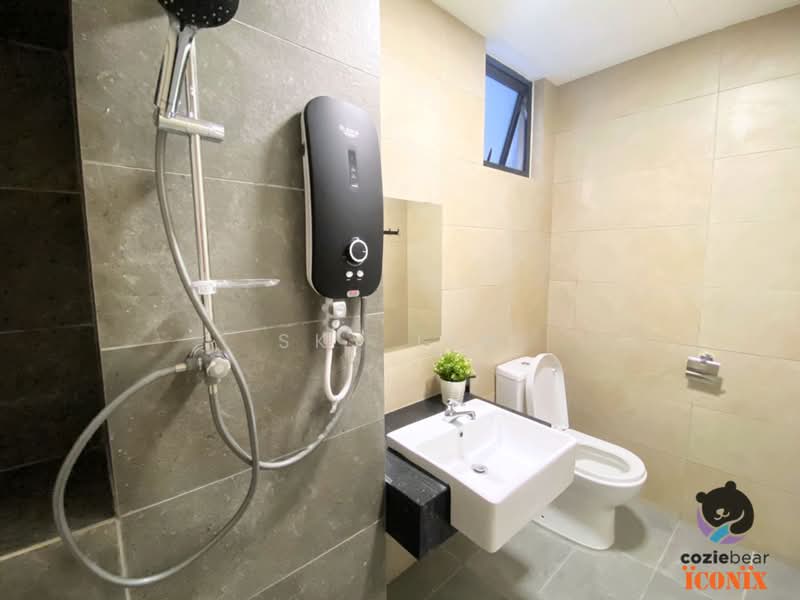 Service Residence for Rent at AraTre' Residences - Sky Lim - Bathroom - PropertyGuru.com.my