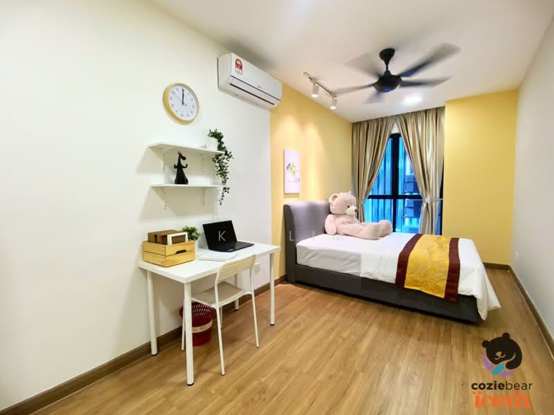 Service Residence for Rent at AraTre' Residences - Sky Lim - Bedroom - PropertyGuru.com.my