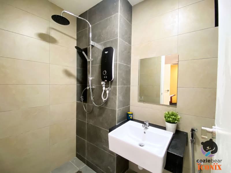 Service Residence for Rent at AraTre' Residences - Sky Lim - Bathroom - PropertyGuru.com.my