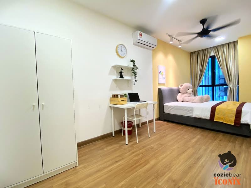 Service Residence for Rent at AraTre' Residences - Sky Lim - Bedroom - PropertyGuru.com.my