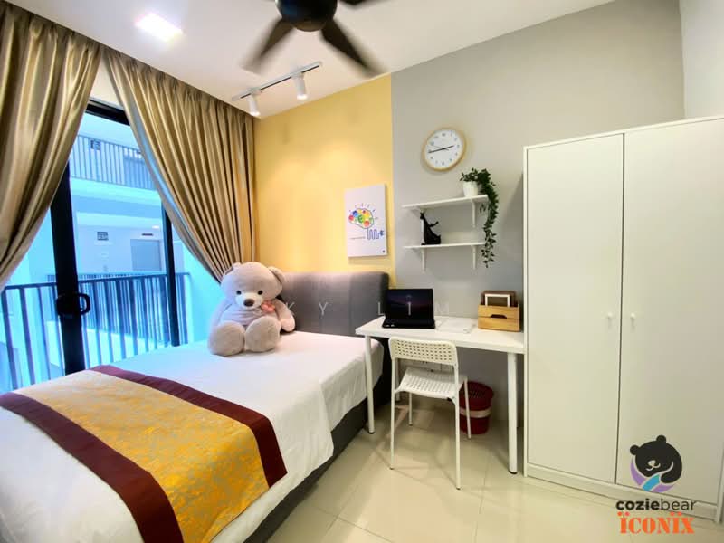 Service Residence for Rent at AraTre' Residences - Sky Lim - Bedroom - PropertyGuru.com.my