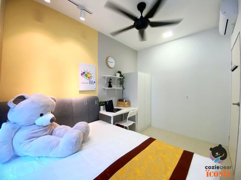 Service Residence for Rent at AraTre' Residences - Sky Lim - Bedroom - PropertyGuru.com.my