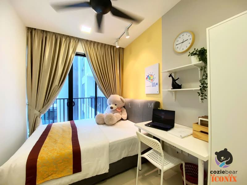Service Residence for Rent at AraTre' Residences - Sky Lim - Bedroom - PropertyGuru.com.my