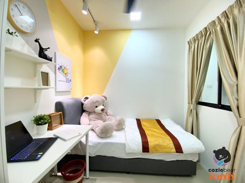 Service Residence for Rent at AraTre' Residences - Sky Lim - Bedroom - PropertyGuru.com.my