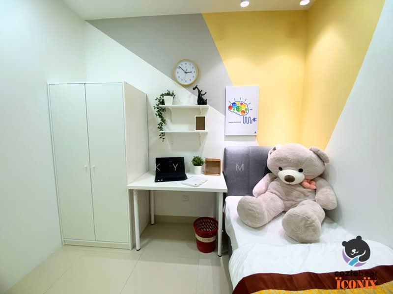 Service Residence for Rent at AraTre' Residences - Sky Lim - Bedroom - PropertyGuru.com.my