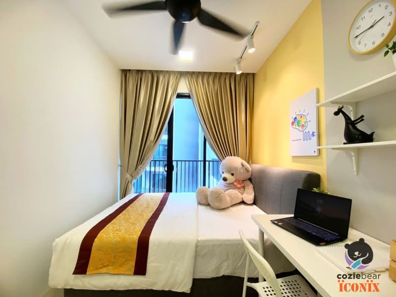 Service Residence for Rent at AraTre' Residences - Sky Lim - Bedroom - PropertyGuru.com.my