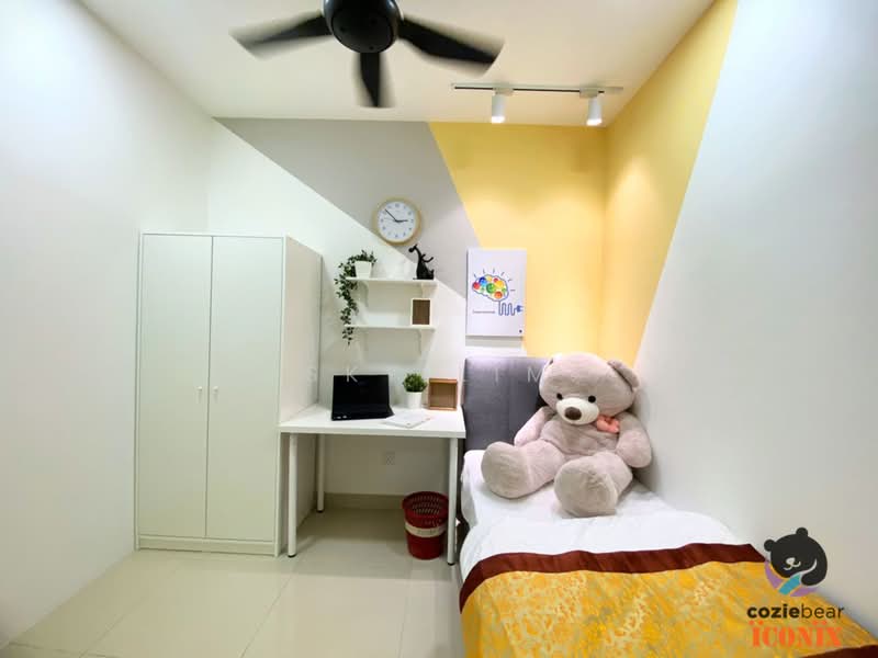 Service Residence for Rent at AraTre' Residences - Sky Lim - Bedroom - PropertyGuru.com.my