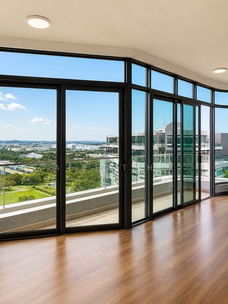 Kediaman Servis untuk Dijual di Aragreens - Albert Ho - Balcony - PropertyGuru.com.my