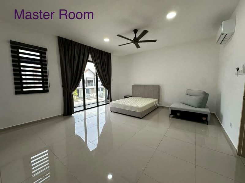 Rumah Teres 2-Tingkat untuk Disewa di Bandar Dato Onn (Tebrau) - Nick Low - Master Bedroom - PropertyGuru.com.my