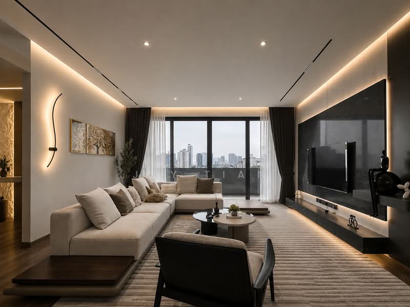 Condominium for Sale at Katana II - Jay Tian - Living Room - PropertyGuru.com.my