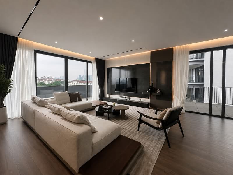 Condominium for Sale at Katana II - Jay Tian - Living Room - PropertyGuru.com.my