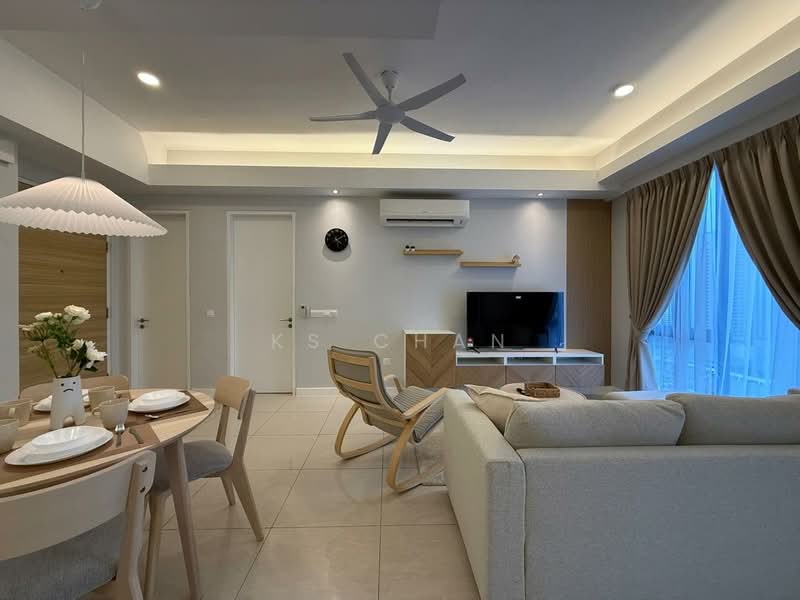 Service Residence for Rent at The Sentral Suites - KS Chan - Living Room - PropertyGuru.com.my