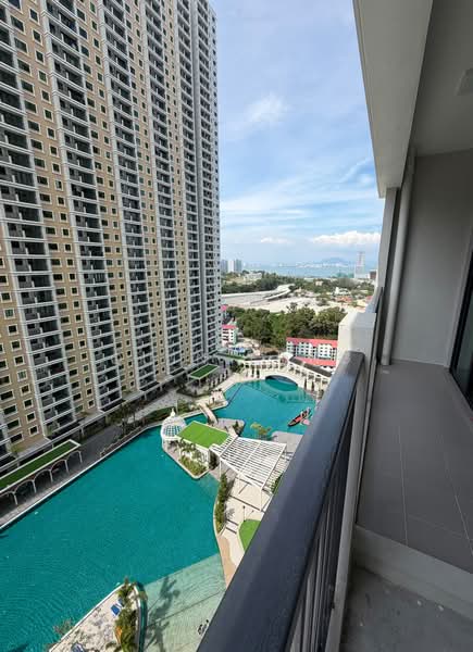 Kondominium untuk Disewa di Ideal Venice Residency - Quin Fong - Balcony - PropertyGuru.com.my