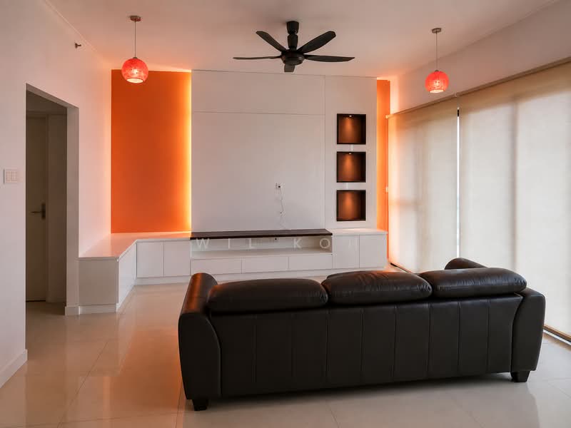 Service Residence for Rent at Setia SKY Residences - Wil Koh - Living Room - PropertyGuru.com.my