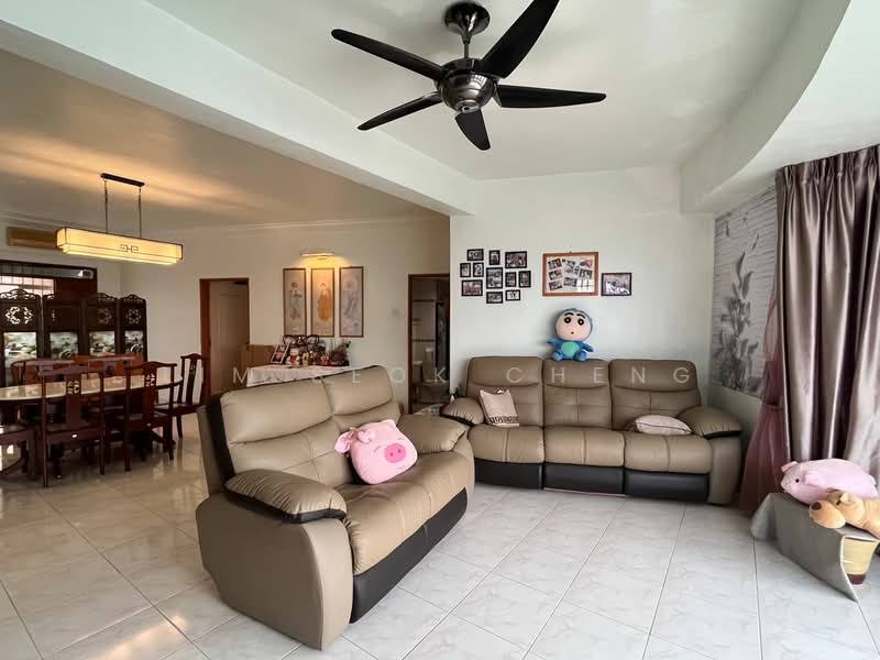 Kondominium untuk Disewa di Twin Towers - Lim Seok Cheng - Living Room - PropertyGuru.com.my