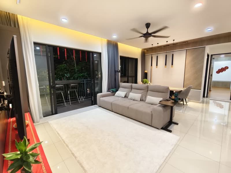 Service Residence for Rent at Gems Residences - Wil Koh - Living Room - PropertyGuru.com.my