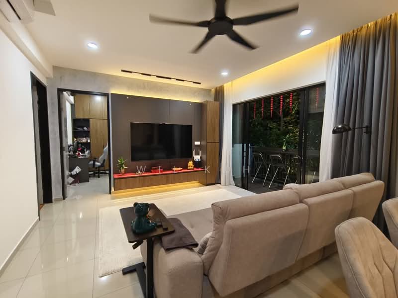 Service Residence for Rent at Gems Residences - Wil Koh - Living Room - PropertyGuru.com.my