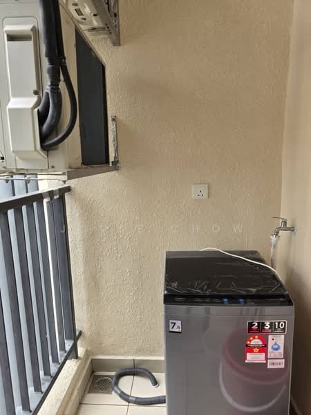 Service Residence for Sale at EDUSENTRAL - Jovee Chow - Balcony - PropertyGuru.com.my