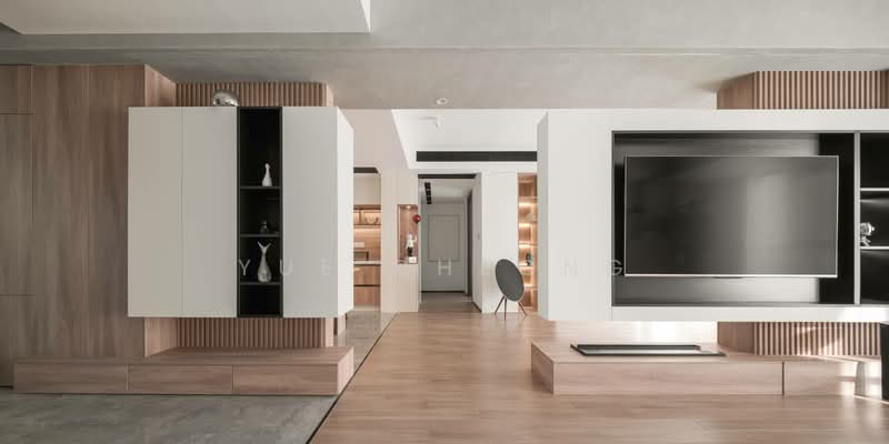 Kediaman Servis untuk Dijual di 8th & Stellar - Yue Cheong - Living Room - PropertyGuru.com.my