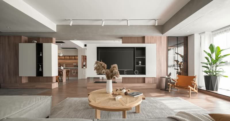 Kediaman Servis untuk Dijual di 8th & Stellar - Yue Cheong - Living Room - PropertyGuru.com.my