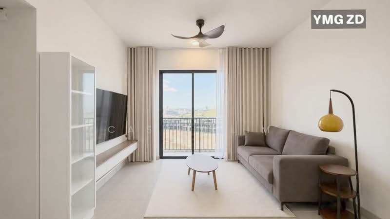 Kediaman Servis untuk Disewa di Tuai Residence - Cassey Lim - Living Room - PropertyGuru.com.my
