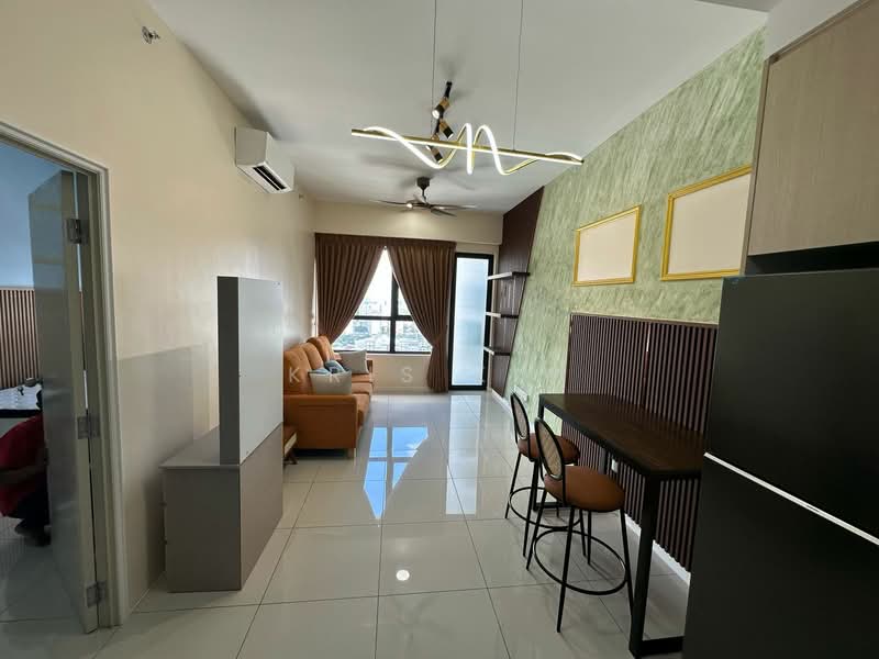 Service Residence for Rent at SouthPlace Residences @ Tropicana Metropark - Kris Kim - Living Room - PropertyGuru.com.my