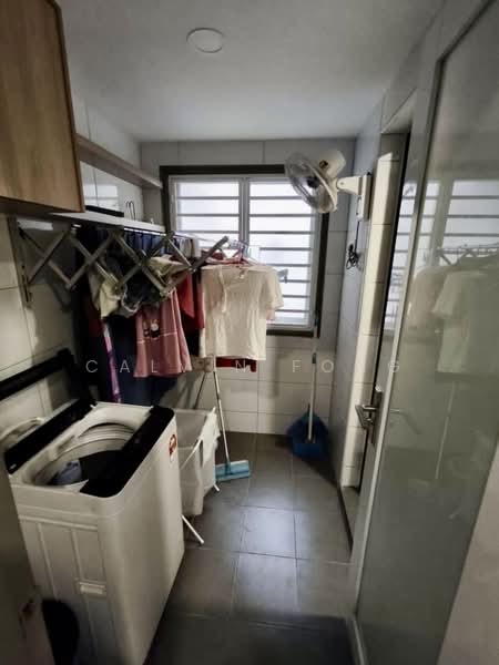 Kondominium untuk Dijual di Mahsuri Square - Calvin Fong - Luandry room - PropertyGuru.com.my