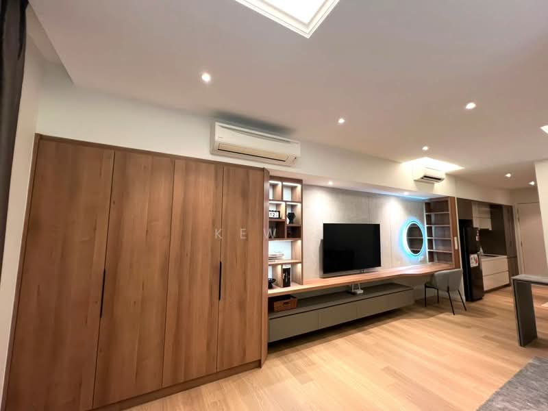 Service Residence for Rent at Dorsett Residences Sri Hartamas - Kew . - Living Room - PropertyGuru.com.my