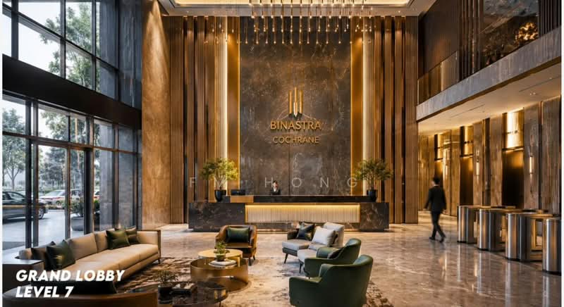 Kondominium untuk Dijual di One Cochrane Residence - FM Hong - Lobby - PropertyGuru.com.my