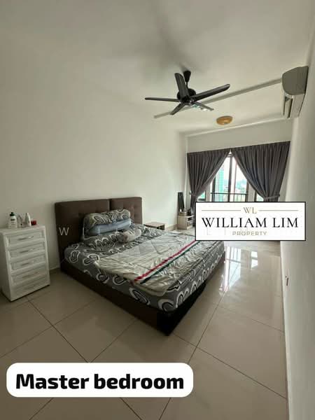 Kondominium untuk Disewa di Tree Sparina - William Lim - Master Bedroom - PropertyGuru.com.my