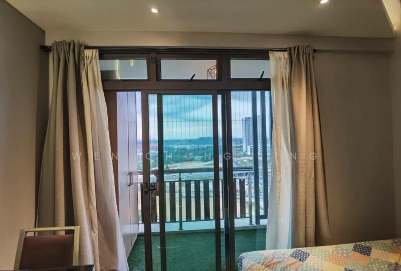 Kondominium untuk Disewa di KSL Residence 2 @ Kangkar Tebrau - Wen Chung Ling - Balcony - PropertyGuru.com.my