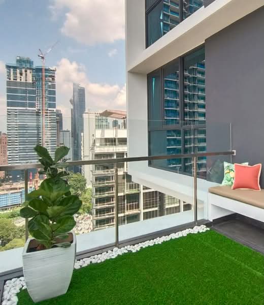 Kediaman Servis untuk Disewa di 10 Stonor - Anthony Tek - Balcony - PropertyGuru.com.my