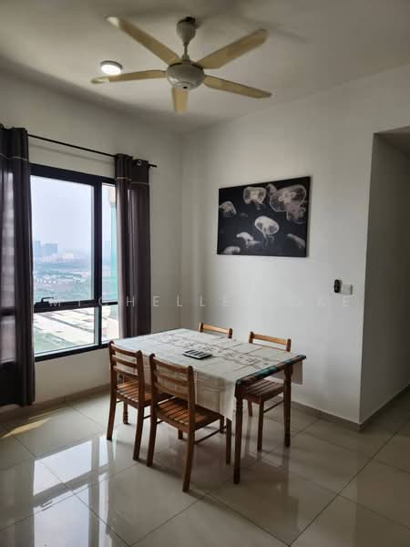 Service Residence for Rent at Zeta @ One South - Michelle Loke - Dining Room - PropertyGuru.com.my