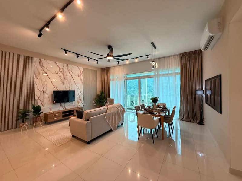 Kondominium untuk Disewa di Ferringhi Residence 2 - Elson Dee - Living Room - PropertyGuru.com.my