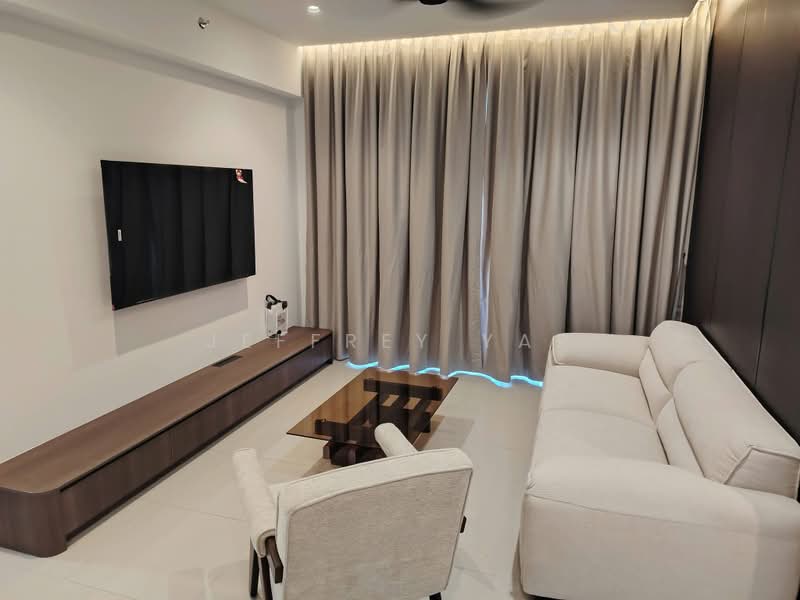 Service Residence for Rent at The Pulse Residence - Jeffrey Yap - Living Room - PropertyGuru.com.my