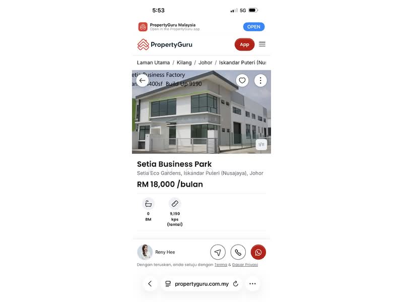 Semi-Detached House for Sale in Taman Serene (Johor Bahru) - Khoo . - PropertyGuru.com.my