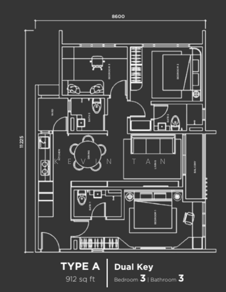 Service Residence for Sale at Summer Suites - Residensi Bukit Meldrum - Kevin Tan - PropertyGuru.com.my