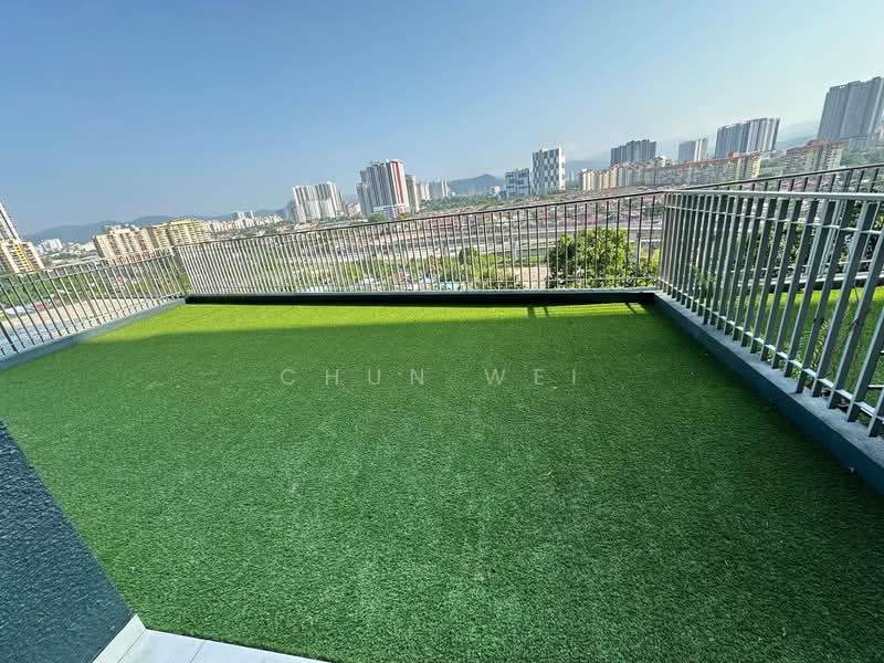 Kediaman Servis untuk Dijual di Sky Meridien - Chun Wei - Balcony - PropertyGuru.com.my