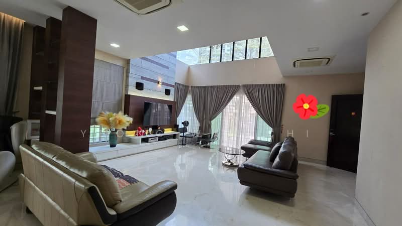 Rumah Berkembar untuk Dijual di 16 Sierra (Puchong) - Yeong Wan Chi - Living Room - PropertyGuru.com.my