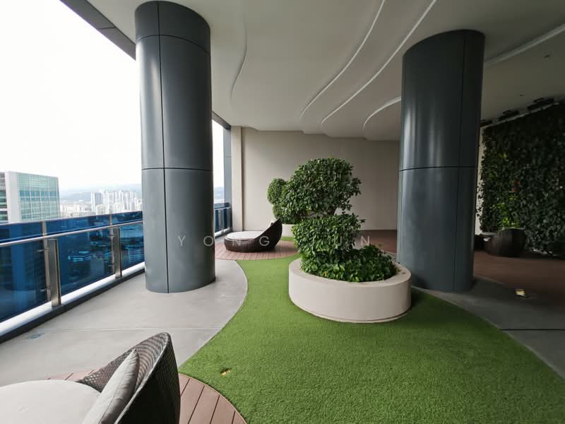 Service Residence for Sale at Eaton Residence - Yong Jun - Balcony - PropertyGuru.com.my