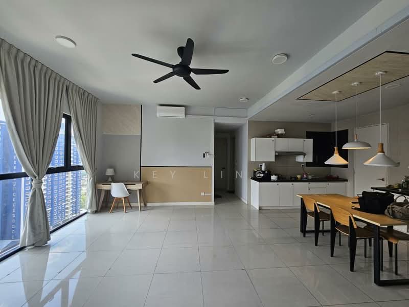 Kondominium untuk Disewa di Secoya Residence - Key Ling - Living Room - PropertyGuru.com.my