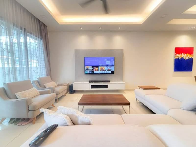 Rumah Teres 2-Tingkat untuk Dijual di Alam Impian (Shah Alam) - Mohd Nor Fahmi - Living Room - PropertyGuru.com.my