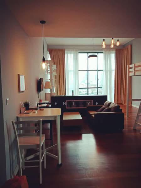 Service Residence for Sale at Setia SKY Residences - Vincent Yeoh - Living Room - PropertyGuru.com.my