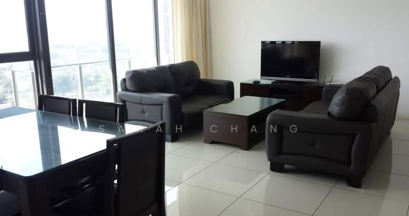 Kediaman Servis untuk Disewa di Setia SKY Residences - Sarah Chang - Living Room - PropertyGuru.com.my