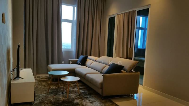 Service Residence for Rent at Skypod Residence - Ben Ling - Living Room - PropertyGuru.com.my