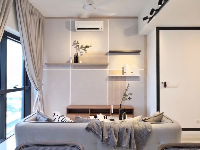 Service Residence for Rent at Icon Residenz @ Icon City - Archie Chin - Living Room - PropertyGuru.com.my